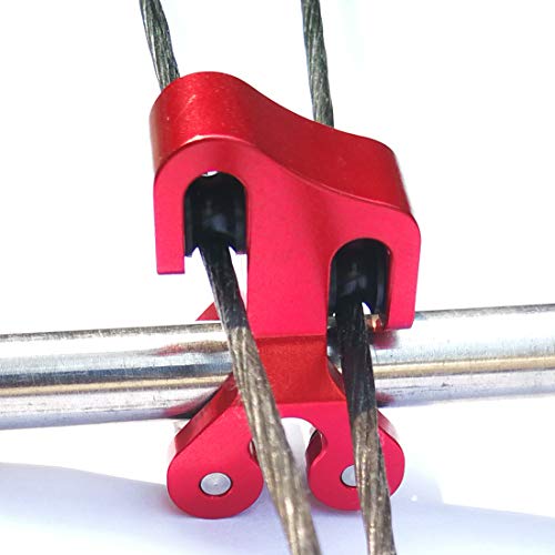 image for HRCHCG 3/8 inch Aluminum Compound Bow Cable Slide Archery Bow String S