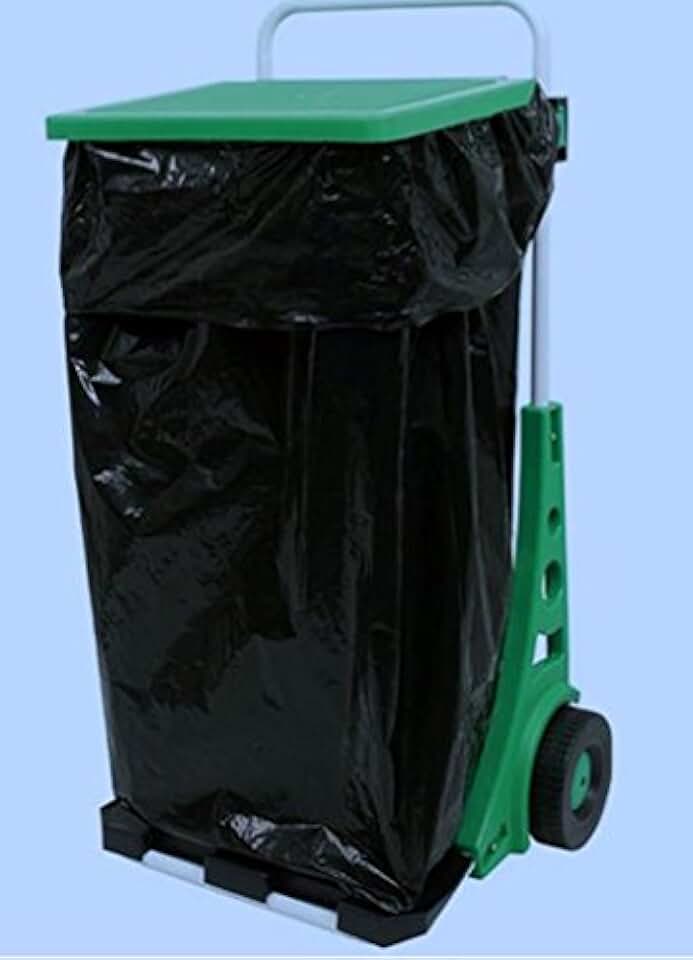 rolling leaf bag holder