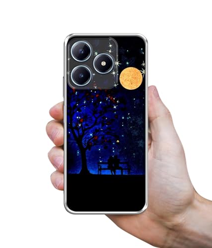 Image of Blue Sky Design Printed Silicon Soft TPU Back Case Cover for Realme C63 4G / Narzo N63 4G