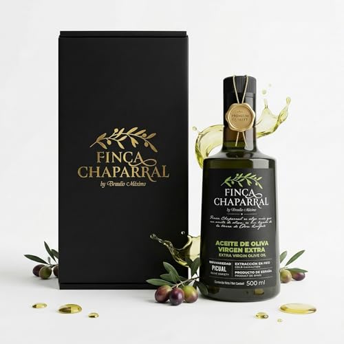 Aceite de Oliva Virgen Extra Picual 500 ml - AOVE Gourmet 100% Picual - Prensado en Frío - Edición Premium de Origen Único