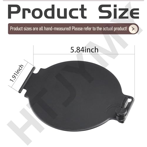 Image of 2 Pack Replacement Hatch Door for D&W Super Tube & Slider Sewer Hose Camper, Black, Replacement Hatch Sewer Hose Carrier Cover