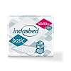 Indasbed Basic Protector Cama, 60 x 90 cm - Color Blanco, 20 Unidades (Paquete de 1) #1
