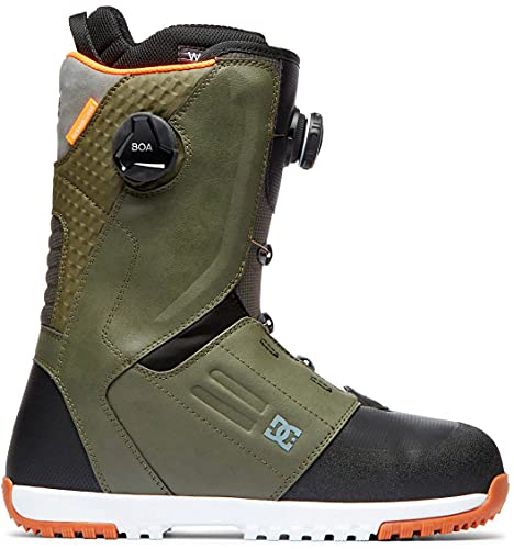 DC Control BOA Snowboard Boots Mens Sz 9 Olive Camo