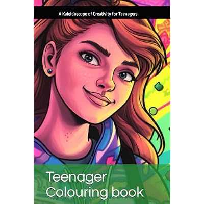 Teenager Colouring book