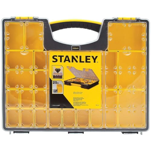 Stanley Tools and Consumer Storage 014725R 25-Removable Compartment Professional Organizer