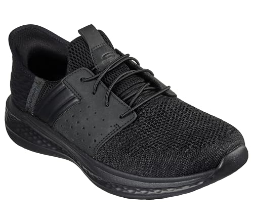 Skechers Skechers Men's Slade - Ocon Hands Free Slip-in Men's Casual, Black, 8, Medium, US