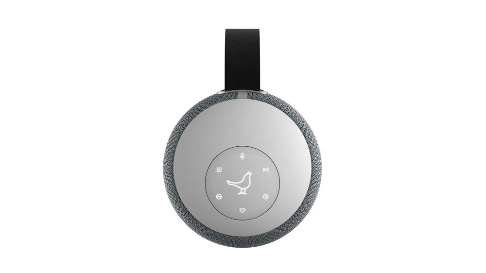 Libratone ZIPP MINI 2 Smart Wireless kleiner Lautsprecher (Alexa Integration, AirPlay 2, MultiRoom, 360° Sound, Wlan, Bluetooth, Spotify Connect, 12 Std. Akku) frosty grey