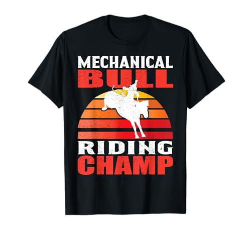 Mechanical Bull Riding T-Shirt T-Shirt