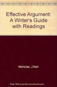 Paperback Effective Argument: A Writer's Guide With Readings Book