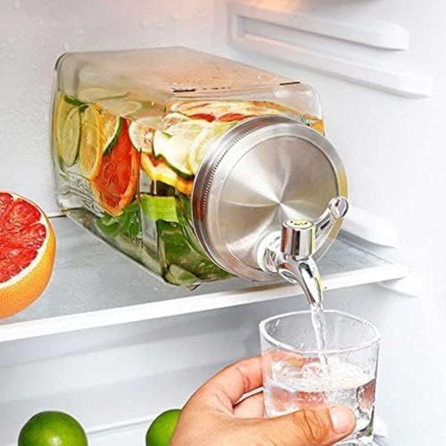 AOBOPO ドリンクカップディスペンサー 冷水ポット 麦茶ポット ピッチャー お茶ポット ボトル 飲料ボトル貯蔵タンク バレルディスペンサー 保存容器 密閉缶 大容量 3L 蛇口付きで取り飲み容易 スタンド付きで安定設置 梅酒・ジュース・ビール・麦茶・お