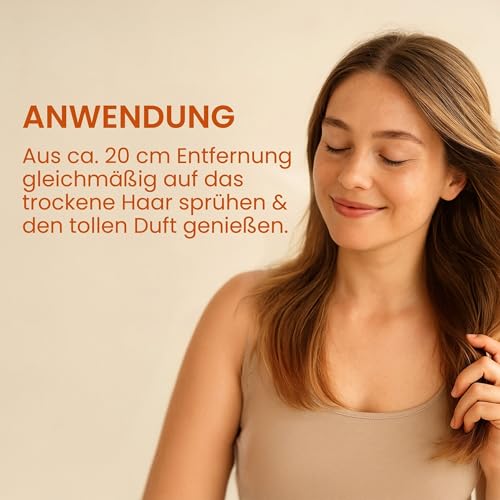 Jean & Len Haarparfum you’re my coco vanilla, duftet nach Kokos & süßer Vanille, pflegende Formel, für alle Haartypen geeignet, beschwert das Haar nicht, vegan Hair Perfume, ohne Silikone, 105 ml – Bild 6