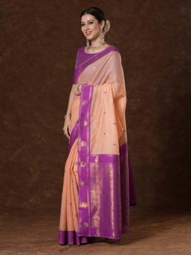 Image of Flosive Women's Premium Cotton Saree