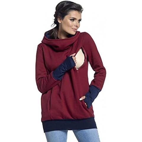 Zeta Ville Women's Maternity Nursing Hoodie Cover