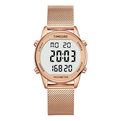 TIMEURE TU-2401 Women's Pedometer Watch Cover