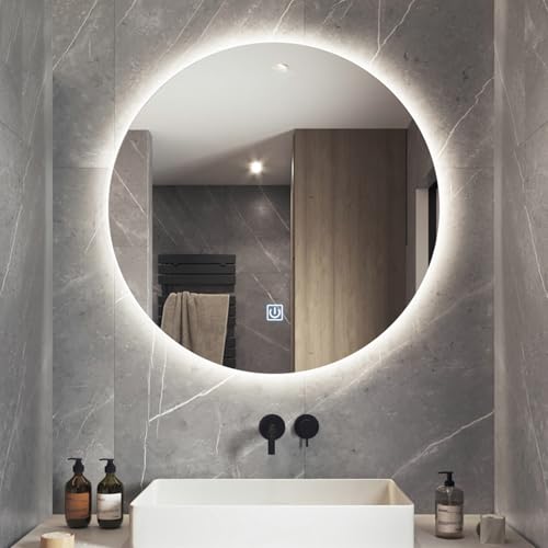 Miroir de salle de bain LED variable anti-reflet pour maquillage - 2