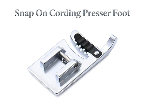 Pie Prensatela Cording para Máquina de Coser Singer y Bernette miniatura 7