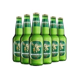 Buy Moosehead Lager 340ml Bottle for a Refreshing Taste Experience – Twelve Green Bottles