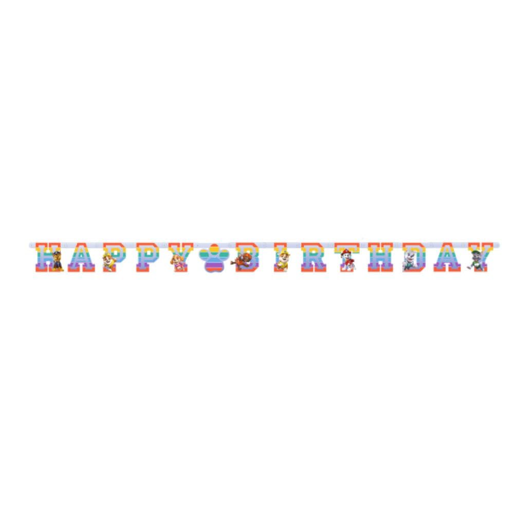 Amscan 9914241 Paw Patrol Letter Banner 2022