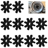 10 Stück Auto Lenksäulenkupplung, Zahnräder 563152K000FFF, flexible Kunststoff Buchse für Lenkung, Austausch Zahnrad Zwischenhebel, Reparaturteil zur Reduzierung von Spiel und Vibration im Lenksystem