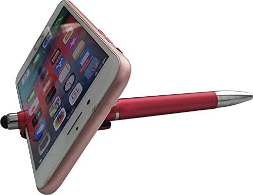 AK Store Universal 3-in-1 Smartphone Stand Holder, Screen Wipe & Ballpoint Pen, Compatible for All Touch Screen Mobile Phones and Tablets (Multicolor, Pack of 1)-image-28