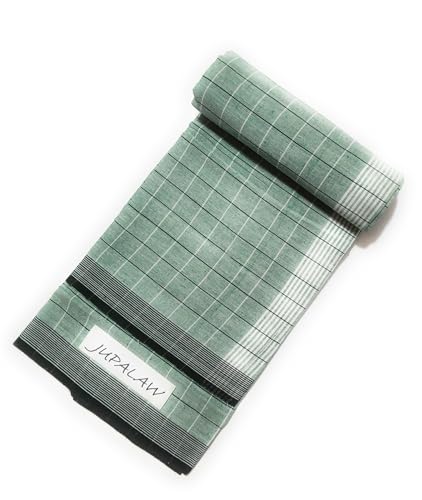 Image of 100% Pure Cotton Checked Fancy 2mts lungi,