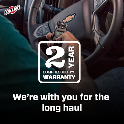 Air Lift WirelessOne 2nd Generation + EZ Mount On-Board Air Compressor with Mobile App - 25980EZ