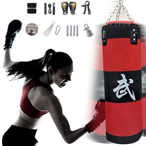Saco De Boxeo,Saco Boxeo Adulto,Kit Boxeo,15-en-1 100...