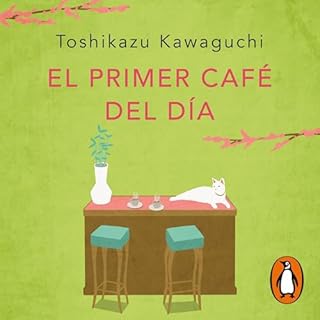 Diseño de la portada del título El primer caf&eacute; del d&iacute;a