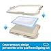 Pawise Pee Pad Holder for Puppy Pads, Dog Pad Holder, Pee Pad Tray for Training Pads,Puppy Pad Holder for Dogs (23.5