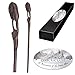 Price comparison product image The Noble Collection - Kingsley Shacklebolt Character Wand - 14in (35.5cm) Wizarding World Wand With Name Tag - Harry Potter Film Set Movie Props Wands
