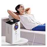 FXNFXLA Inhalateur d'hydrogène Portable, inhalateur à Double Port, gaz Browns pureté à 99,99%, débit réglable, minuterie de 6 Heures, générateur d'eau hydrogène PEM 600ml