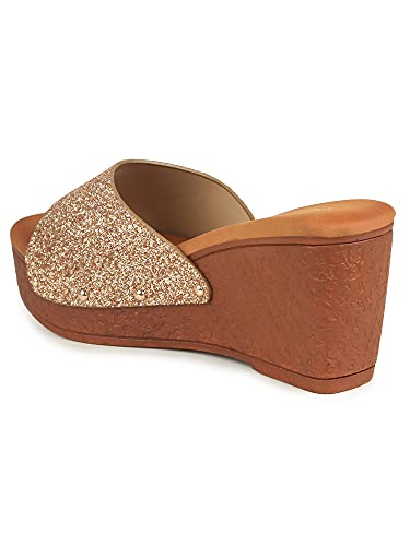 Image of Valiosaa Rose Gold Women Heels - 1637RG 40