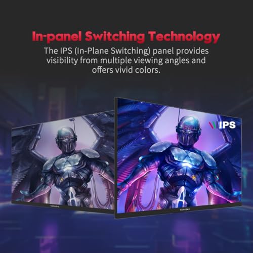 Image of Viewedge Gaming Monitor 27 inch 240Hz 1ms FHD (1920x1080p) Computer Monitor, 110% sRGB HDR10 HDMI x 2 & DP x 2 Port, Built-in Speakers, Support Freesync and Wall Mount