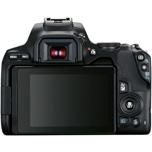 Canon EOS 250D DSLR con lente EF-S 18-55mm miniatura 4