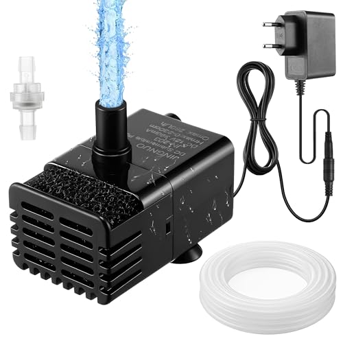 Automatische Mini-Tauchpumpe mit Wassersensor, 2,5m Schlauch & Rückschlagventil, 280L/h Kondensatpumpe für Klimaanlage, Luftentfeuchter,...