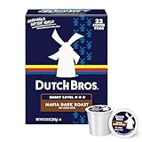 Dutch Bros® Mafia Dark Roast, 22 Count, Dark Roast, Single Serve Coffee Pods for Keurig K-Cup Brewers