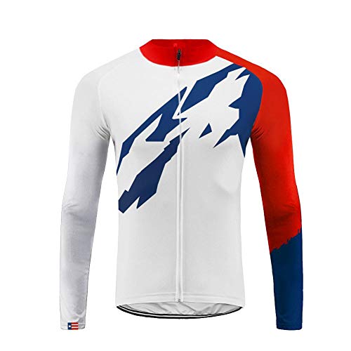 UGLY FROG Men's Full Zip Long Sleeve Thermal Cycling Jersey Windproof Jacket Urban USA