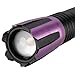 Performance Tool W2622 Firepoint-Max Rechargeable UV LED Flashlight, Anodized Aluminum Housing, Included USB-C Cable, ID Verification, Leak Detection, Water-Resistant, Purple