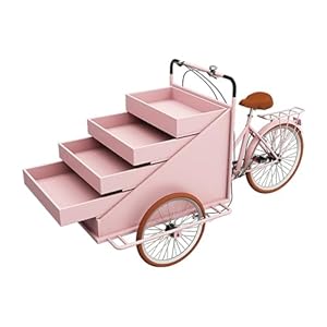 Generic A-1 Wózek Trójkołowy Różowy