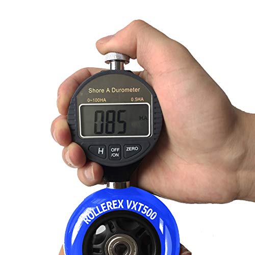 Rollerex Vxt500 Inline Skate Wheels (8-Pack) (Various Size & Color Options Available) (Deep Sea Blue, 80Mm) -Indoor Outdoor- Intended For Roller Blade Wheel Replacement #TOP7