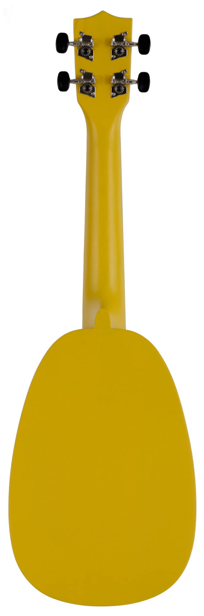 Classic Cantabile UC-240A ANA Ukulele Concerto 24" Pineapple, 18 tasti, mensola 38 cm, corde nylon, design ananas con stampa artistica, paletta verde, custodia imbottita inclusa, giallo.