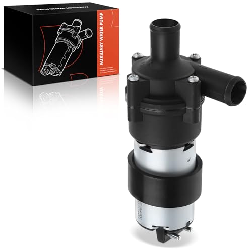 Frankberg Auxiliary Water Pump Compatible with C-Class W203 CL203 S203 2000-2008 CLC-Class CL203 2008-2011 CLK C208 C209 A208 A209 2000-2010 Replace# 2038350064