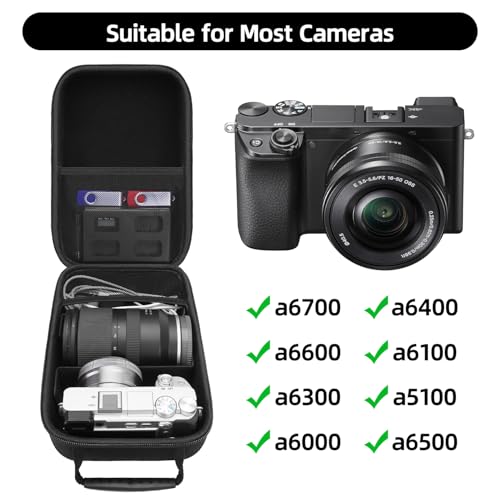 Estuche rígido compatible con cámaras Sony Alpha serie a6000 miniatura 2