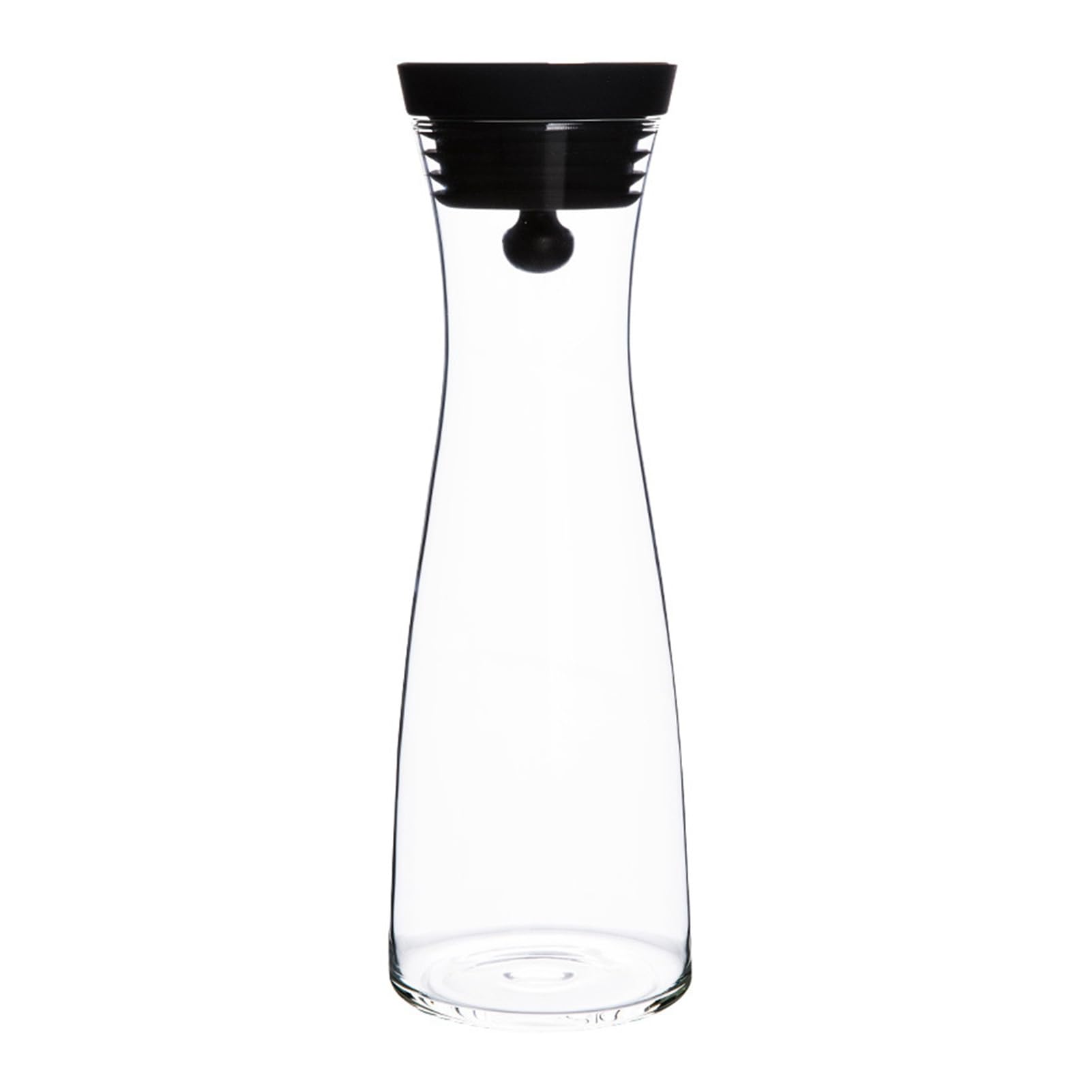 matumou Glass Water Pitcher, Heat Resistant Cold Brew Jug with Lid, 800ml/1200ml/1500ml Large Iced Tea Carafe for Fridge