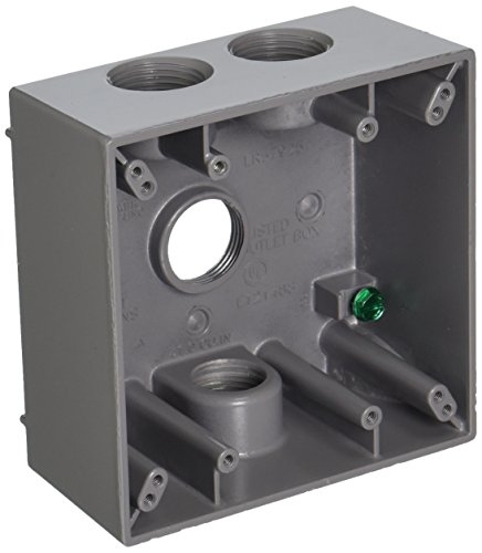 Bell 5343-0 Weatherproof Box, 4-3/4-Inch, Gray #TOP1