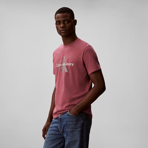 Image of Calvin Klein Men's Monogram Logo Crewneck T-Shirt