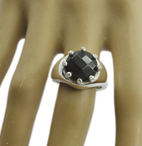 Bague quartz fumé marron, le bijou idéal pour vos tenues d'automne