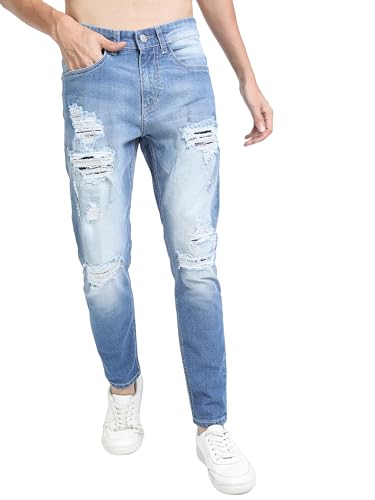 Image of Ketch Men's Tapered Fit Mid Rise Jeans (Stretchable)