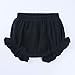 ZFTTZYMX 3-Pack Baby Girls Ruffle Bloomer Shorts Toddler Cute Cotton Linen Panty Diaper Covers 12-18 Months