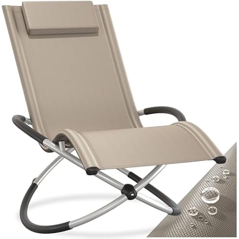 Chaise Longue Pliante TecTake Cover
